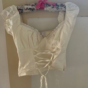 Rumored / Rumours Milkmaid Top